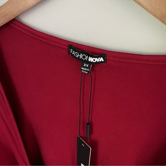 Fashion Nova Date Night Fit Mini Dress NWT Size 3X - Picture 4 of 6